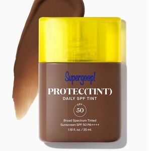 Supergoop Protec(tint) daily spf tiny 50 sunscreen skin tint shade 52N